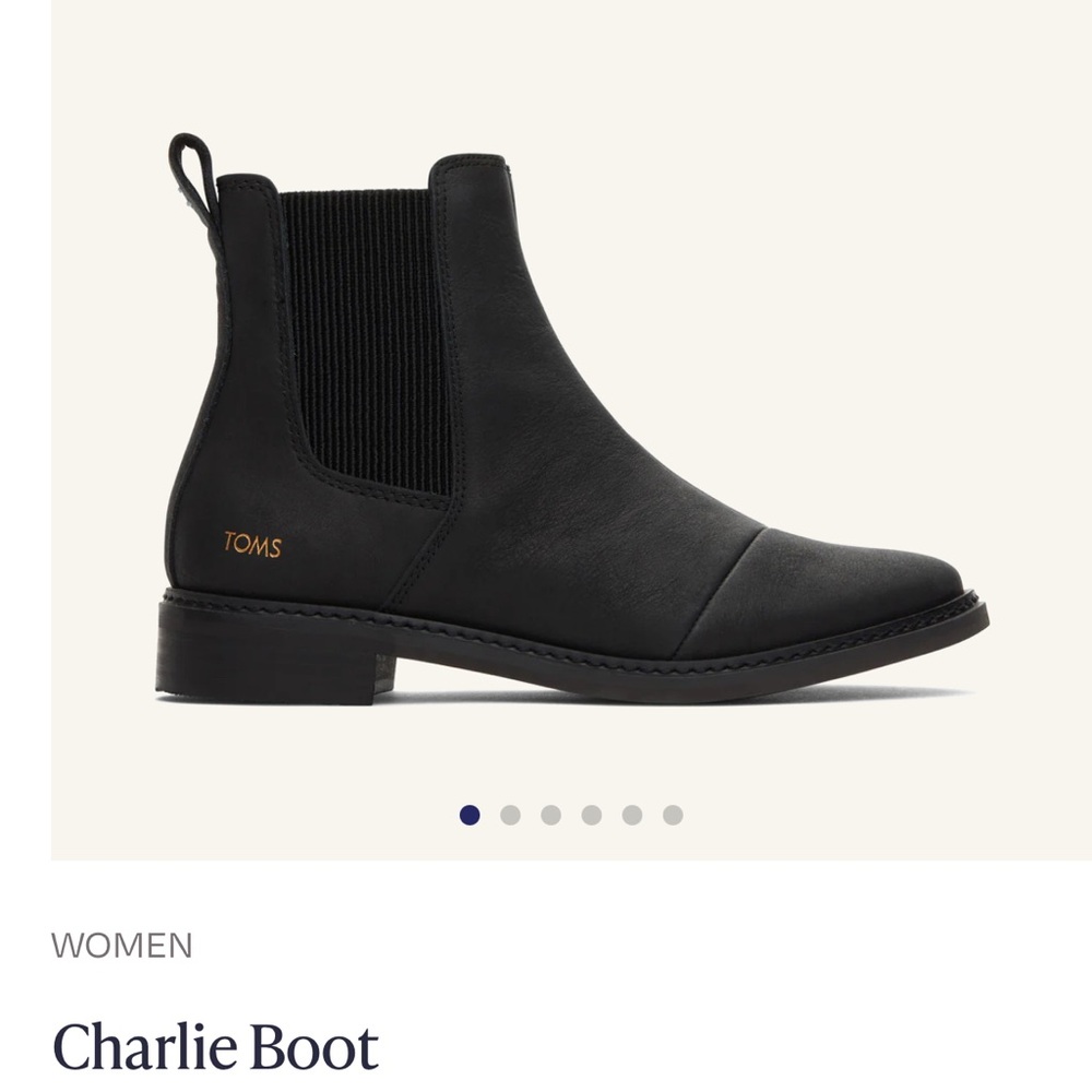 New TOMS Charlie Boot size 7.5
